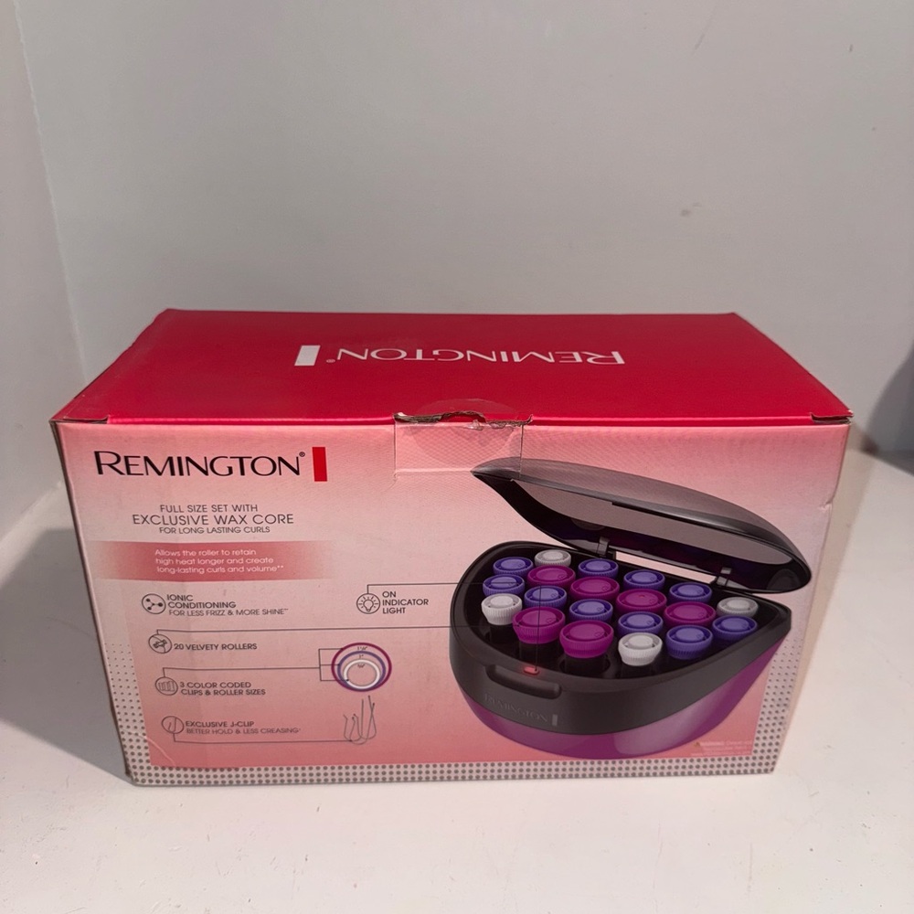 Remington Pink and Purple Hair Roller Set